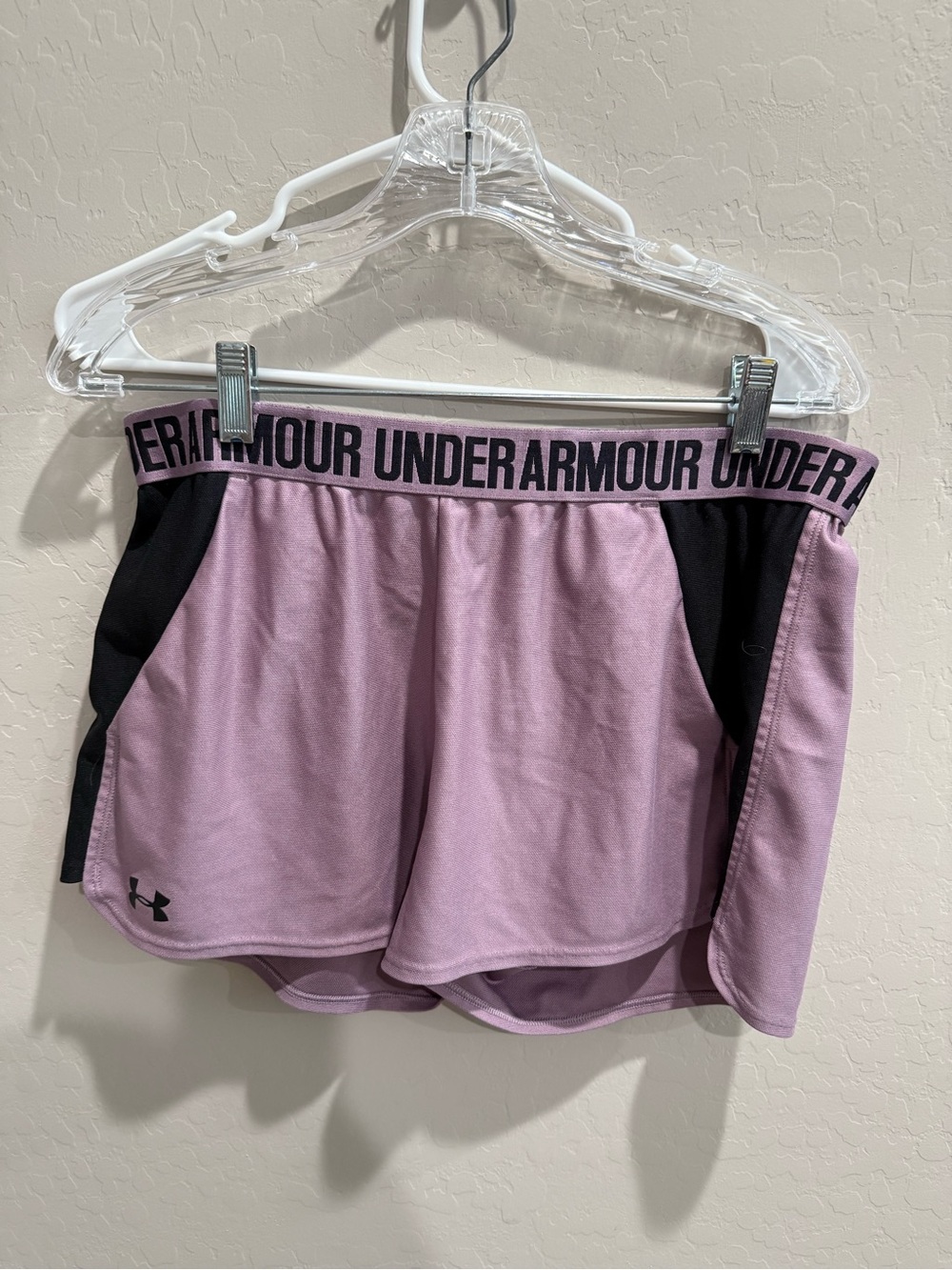 LG Pink and Black Athletic Shorts